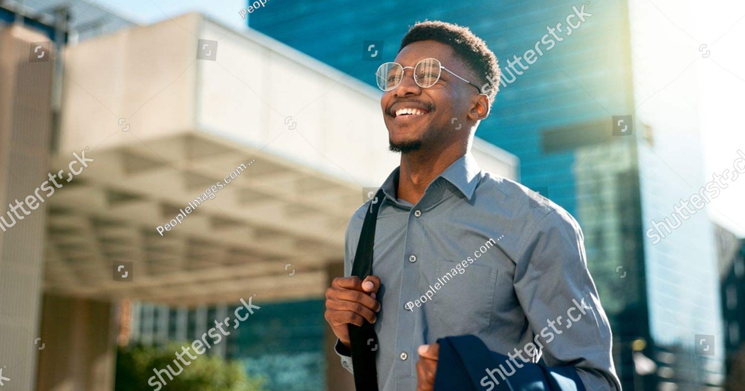 stock-photo-business-happy-and-walking-black-man-on-city-journey-commute-trip-and-realtor-smile-on-way-to-2374001373
